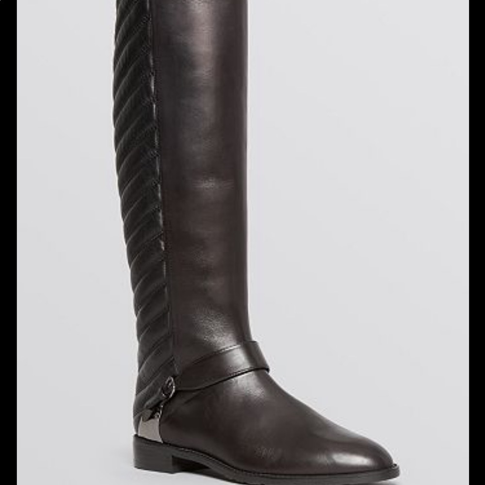Stuart Weitzman Pointed Toe Flat Boots - Raceway … - image 2